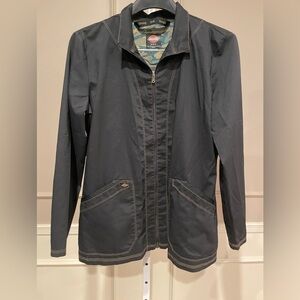 Dickies Essence Nylyon Women's Windbreaker Black Zip Up jacket contemporary M